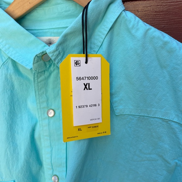 Levi’s Made & Crafted x PoggytheMan Western Style Long Sleeve Button Up - Picture 11 of 11